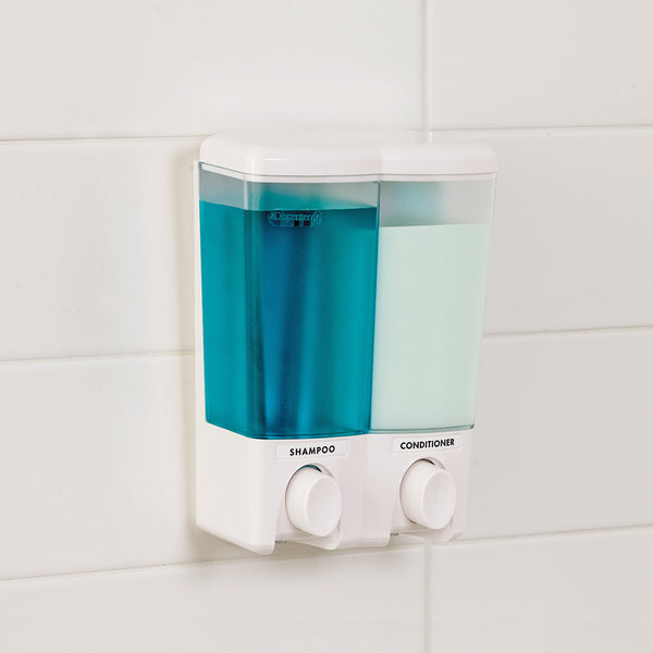 Better Living CLEAR CHOICE Shower Dispenser 2 Chamber
