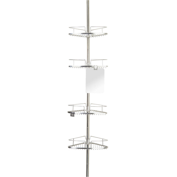 better living FINELINE 4 Tier Shower Caddy w/ Mirror