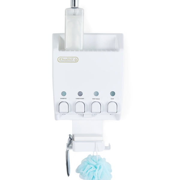 Better Living ULTI-MATE Shower Dispenser 4 Chamber Caddy