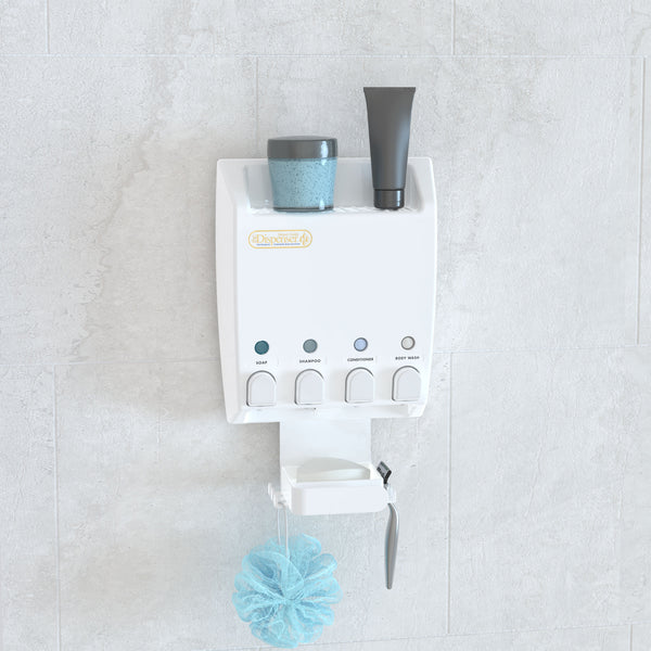 Better Living ULTI-MATE Shower Dispenser 4 Chamber Caddy