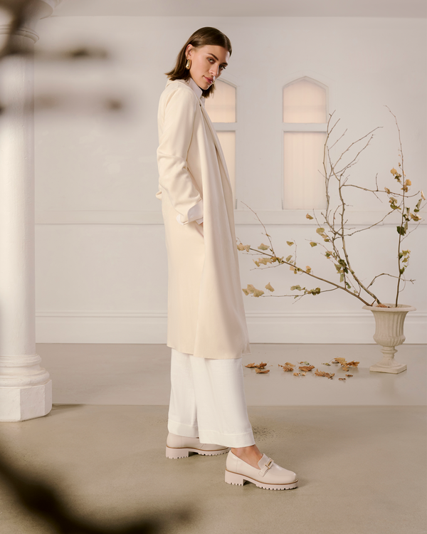 Betts AGATHA Leather Heeled Loafers