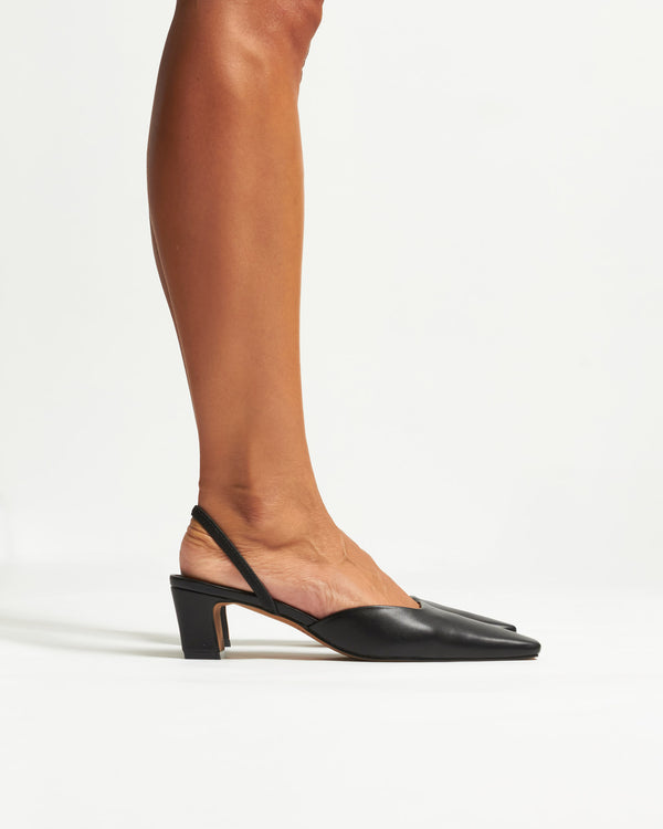 Betts ALEX Square Toe Slingback Pumps