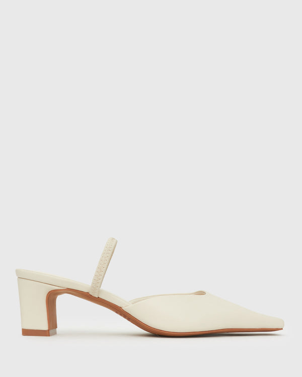 betts ALEX Square Toe Slingback Pumps