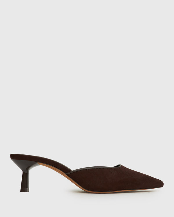 betts AMALIE Pointed Toe Stiletto Mules