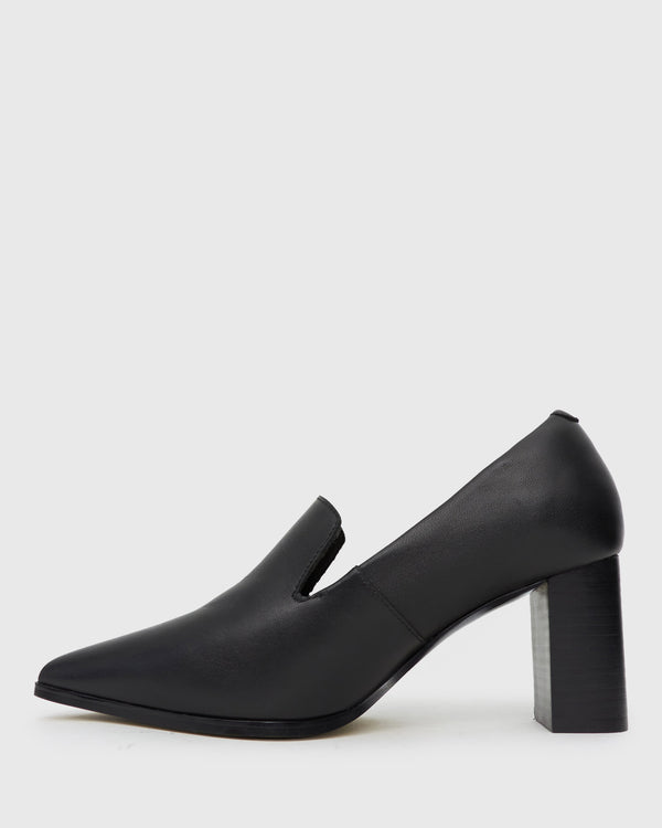 Betts ANDO Leather Loafer Heels