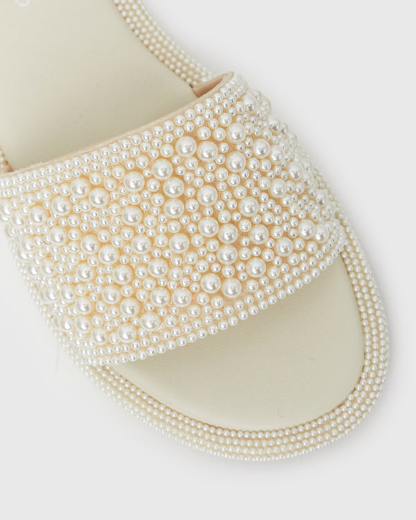 Betts APOLLO Pearl Embellished Slides