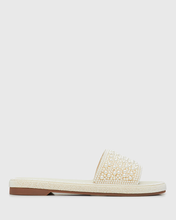 betts APOLLO Pearl Embellished Slides