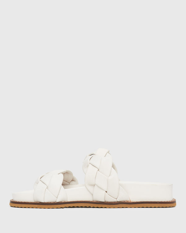 Betts ARUBA Leather Braided Upper Slides