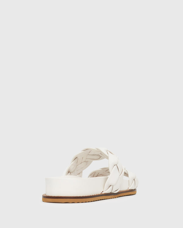 Betts ARUBA Leather Braided Upper Slides