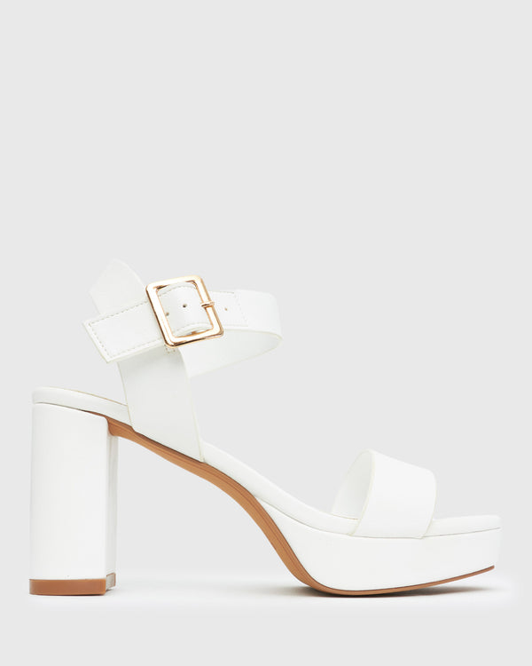 betts BRIANA Block Heel Platform Sandals