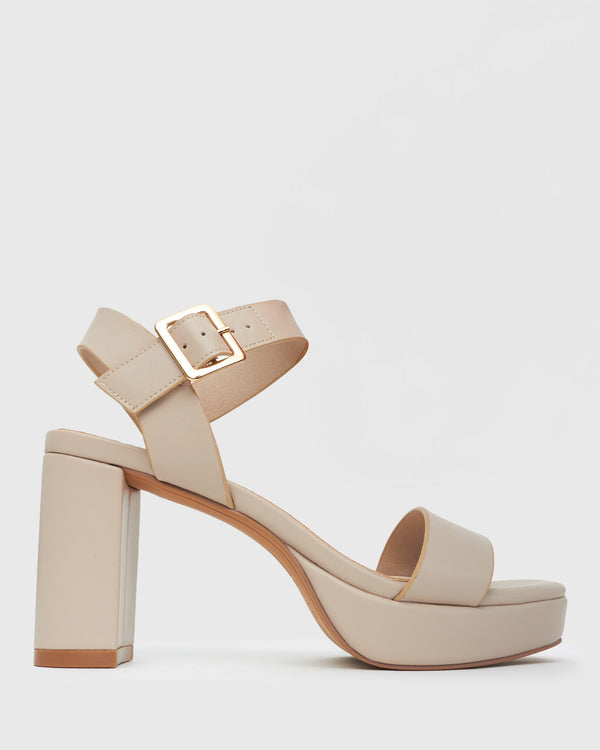 betts BRIANA Block Heel Platform Sandals