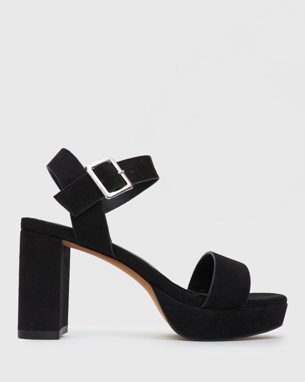 betts BRIANA Block Heel Platform Sandals