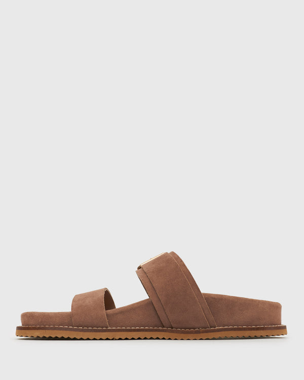 Betts BYRON Double Strap Suede Sandals