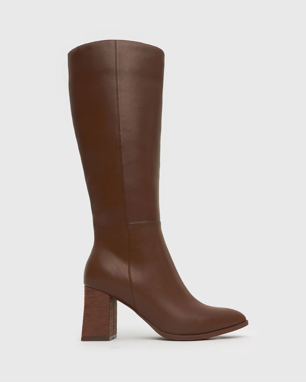 betts CAMILLE Knee High Block Boots