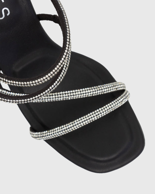 Betts CANDY Diamante Strappy High-Heel Sandals