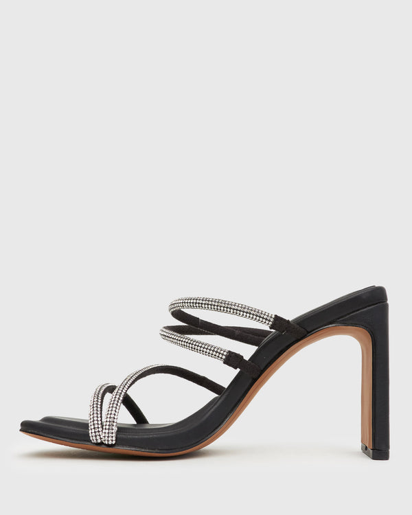Betts CANDY Diamante Strappy High-Heel Sandals