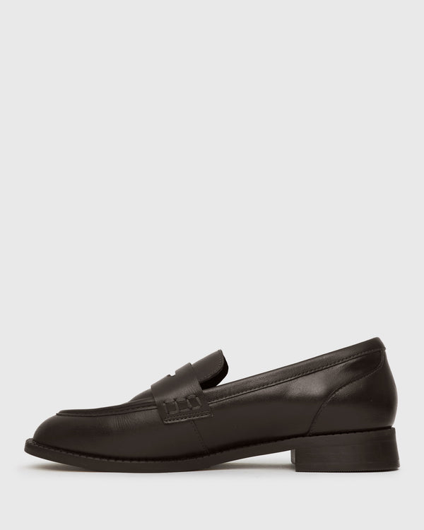 Betts CASSIE Leather Penny Loafers