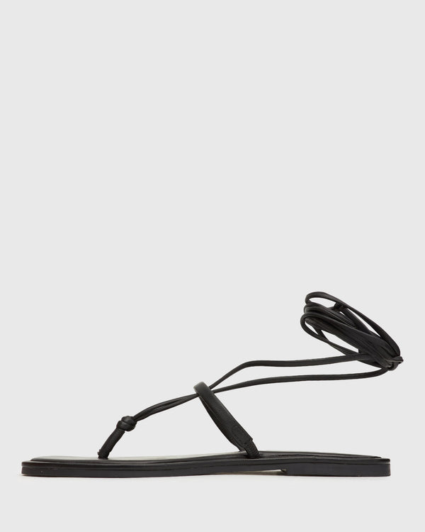 Betts COVE Leather Strappy Flat Sandals
