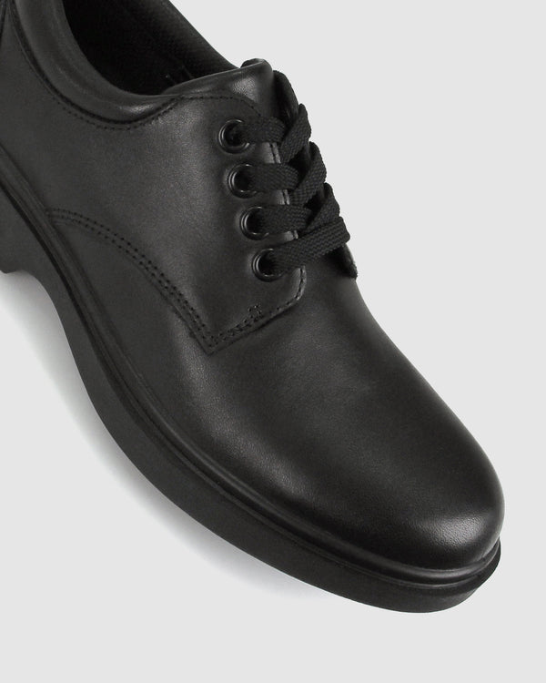 Betts CREW F/G Senior Leather School Shoes