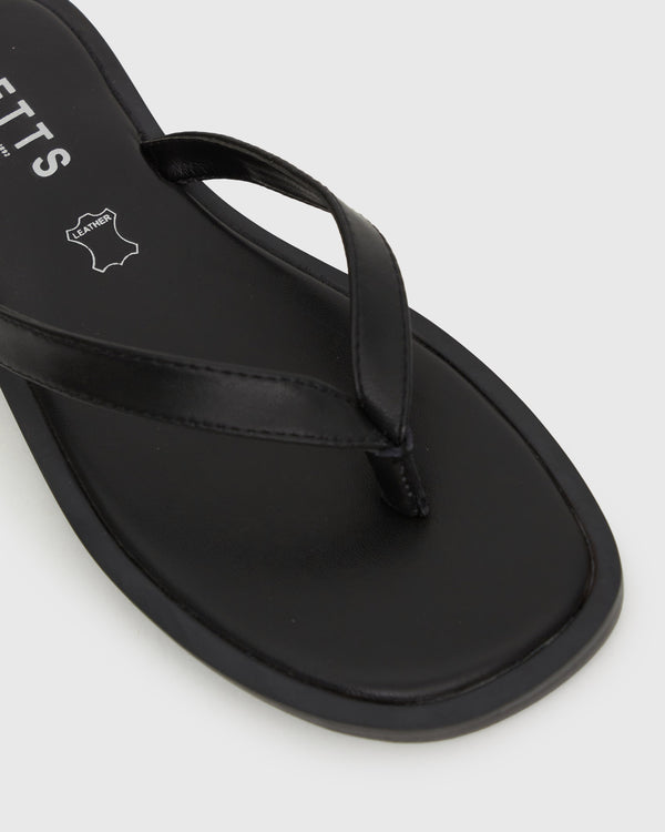 Betts CRUSH Leather Thong Sandals
