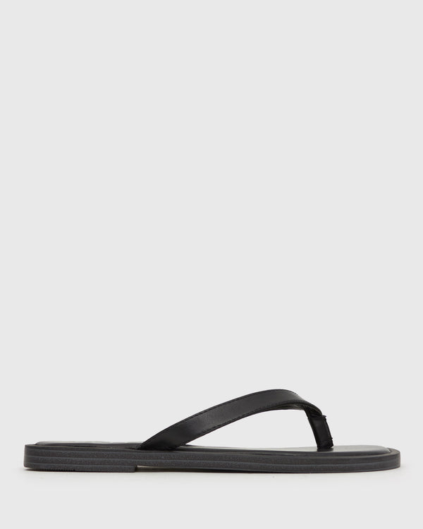 betts CRUSH Leather Thong Sandals