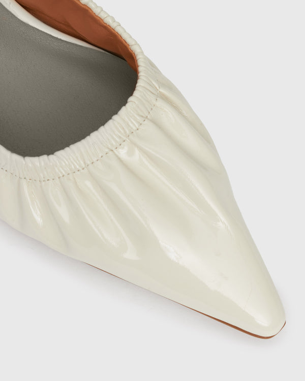 Betts DIVINE Ruched Slingback Pumps