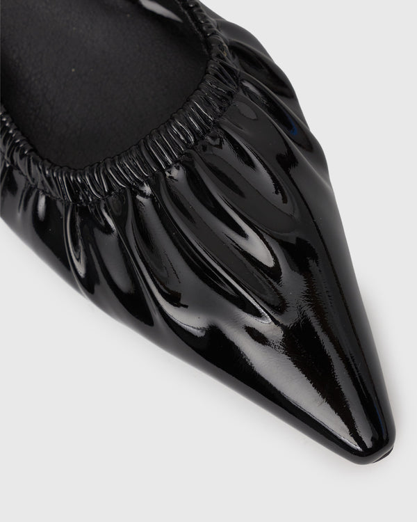 Betts DIVINE Ruched Slingback Pumps
