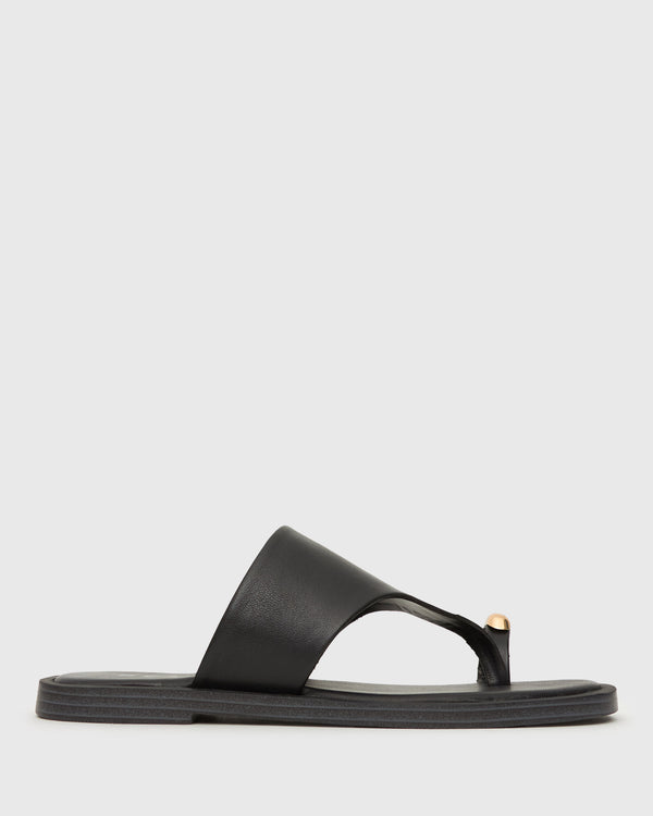 betts DOLPHIN Leather Thong Sandals