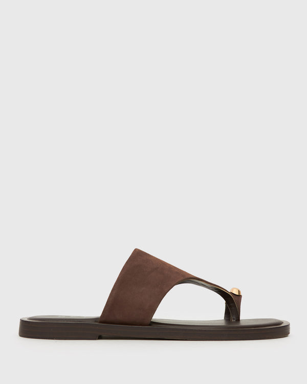 betts DOLPHIN Leather Thong Sandals