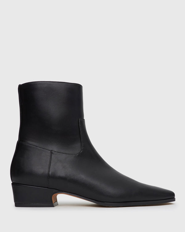 betts DORIC Square Toe Ankle Boots