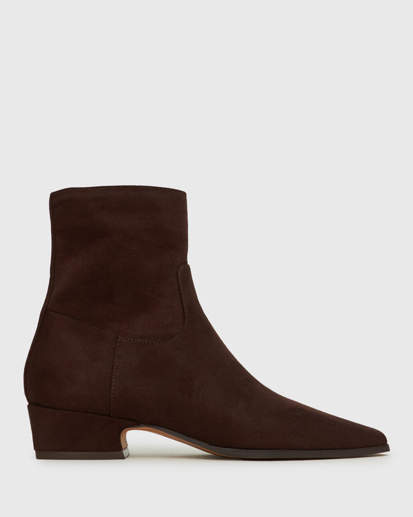 betts DORIC Square Toe Ankle Boots
