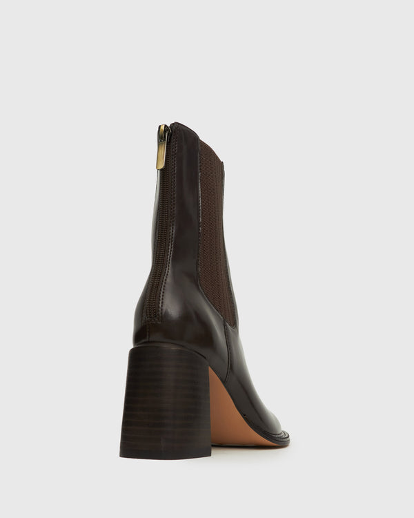Betts DOWNTOWN Block Heel Chelsea Boots
