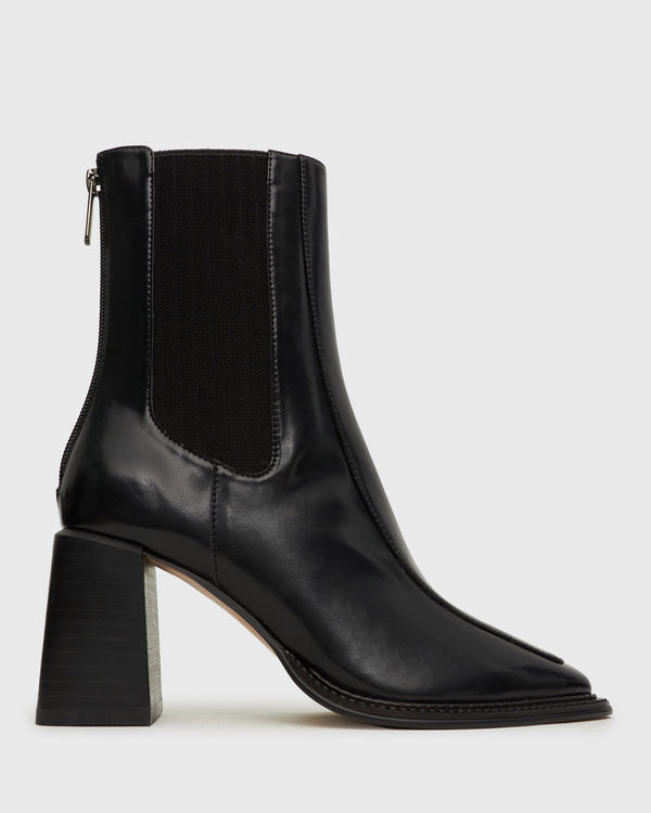 betts DOWNTOWN Block Heel Chelsea Boots