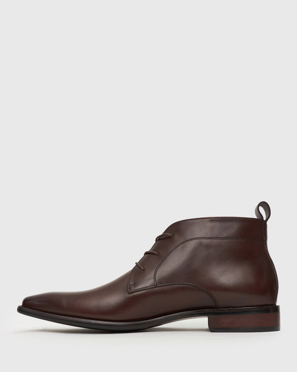 Betts EAST Lace-Up Leather Boots
