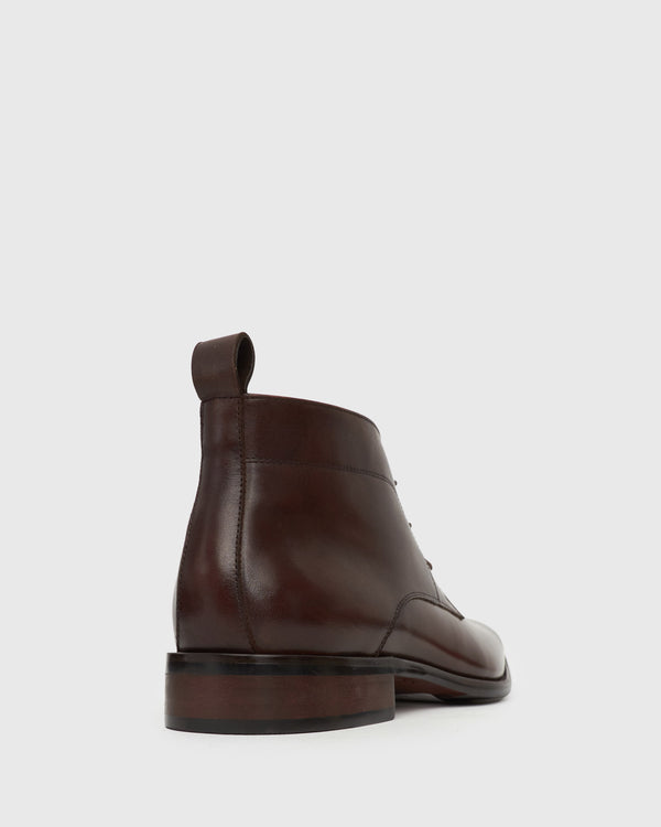 Betts EAST Lace-Up Leather Boots