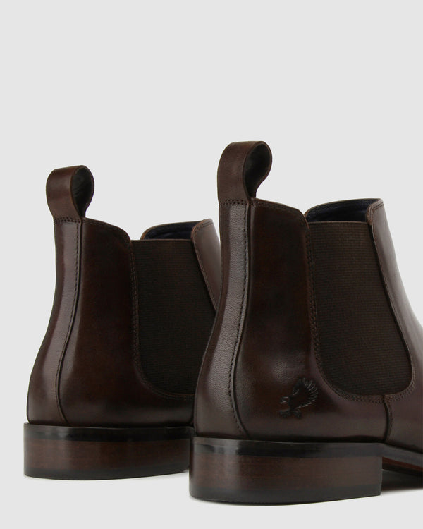 Betts EVAN Leather Chelsea Boots