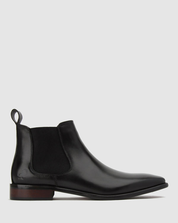 betts EVAN Leather Chelsea Boots