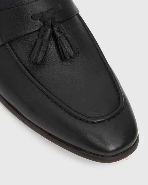 Betts EZRA Leather Tassel Loafers