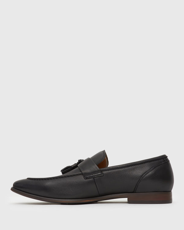 Betts EZRA Leather Tassel Loafers
