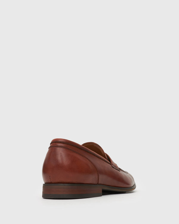 Betts EZRA Leather Tassel Loafers