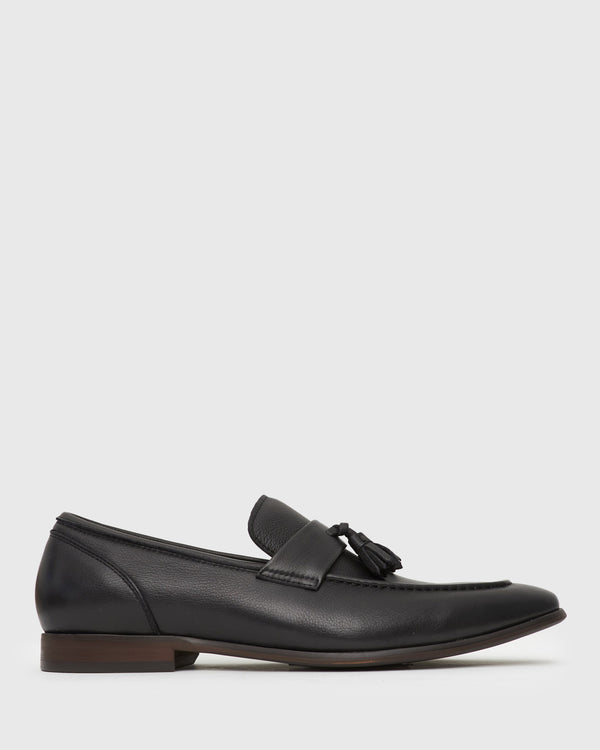 betts EZRA Leather Tassel Loafers