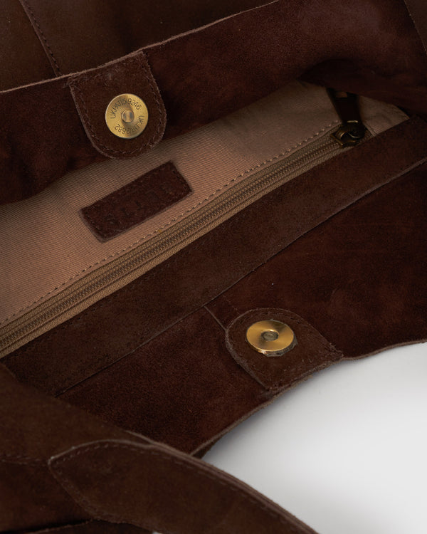 Betts FABLE Suede Leather Tote Bag