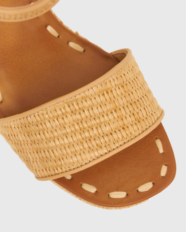 Betts FAME Raffia Platform Wedges