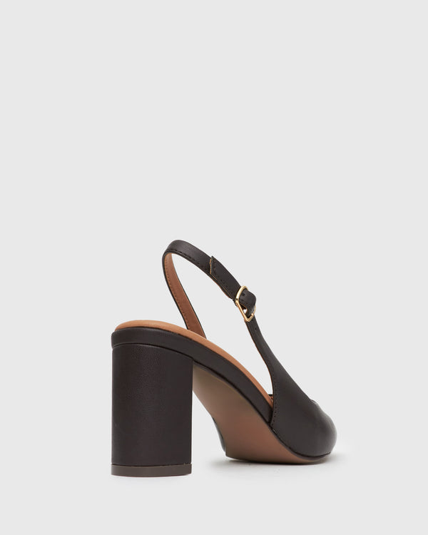 Betts FLOUNDER Pointy Toe Slingback Pumps