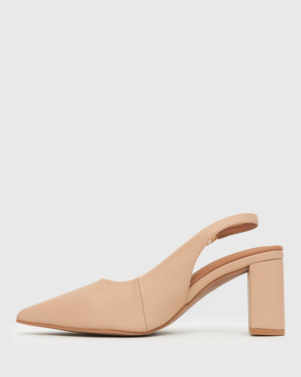 Betts FLOUNDER Pointy Toe Slingback Pumps