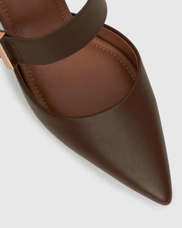 Betts FREDDIE Vegan Point Toe Mules