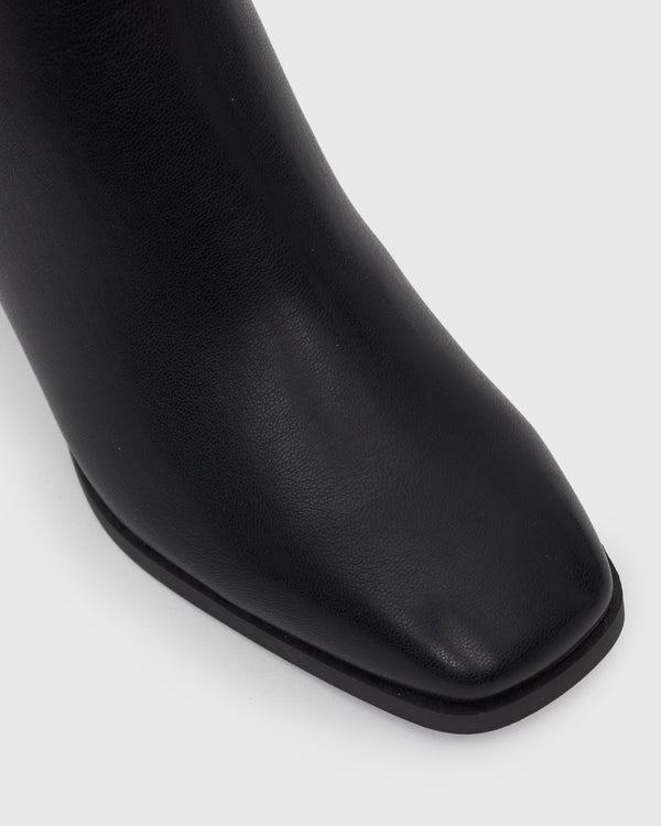 Betts GALS Square Toe Vegan Block Heel Boots