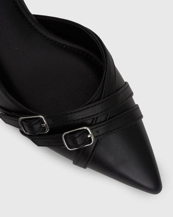 Betts GEMMA Buckle Strap Pointed Pumps