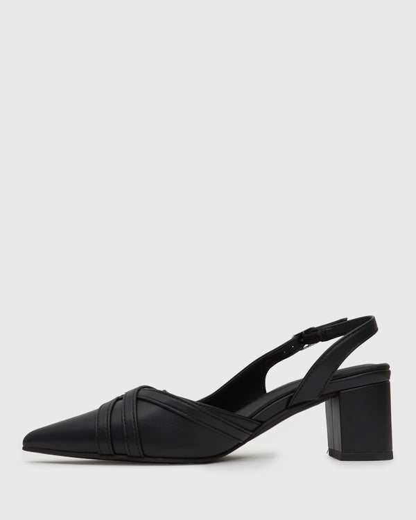 Betts GEMMA Buckle Strap Pointed Pumps