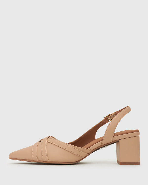 Betts GEMMA Buckle Strap Pointed Pumps